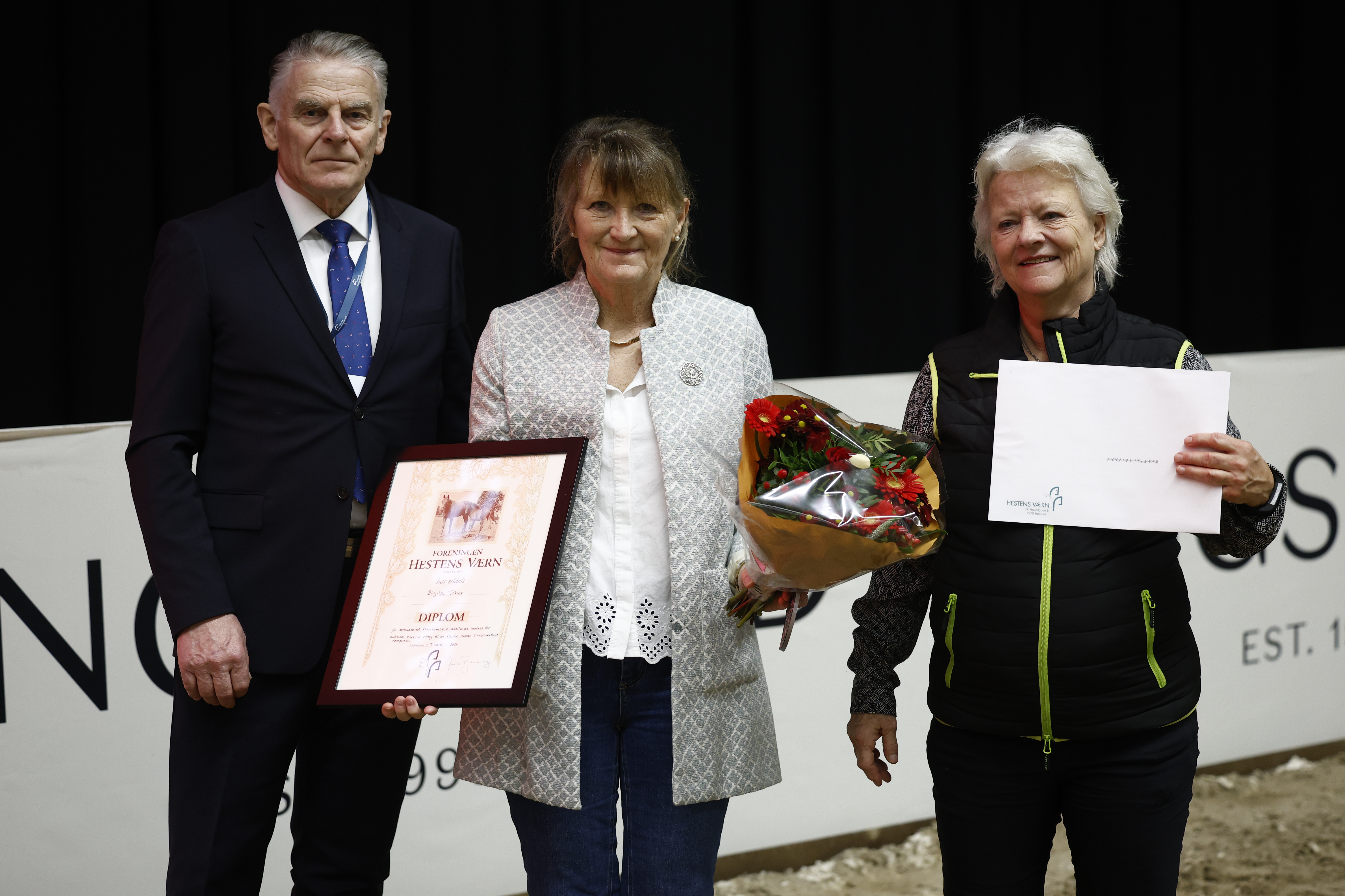 Modtageren af medaljen 2024: Betina Møller Jensen. Foto: Ridehesten